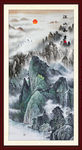 山水画国画山水画