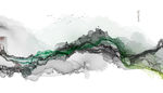 抽象山水画