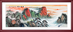 山水画 水墨山水画 意境山水画
