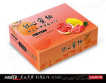 红心蜜柚手绘礼盒