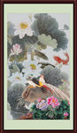国画荷花