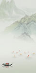 新中式玄关中式挂画 TIF分层