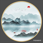 新中式水墨画
