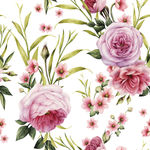 大牌花型 女装花型