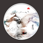 水墨画