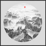 长城 国画长城 长城国画