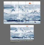 山水画 水墨山水画 意境山水画