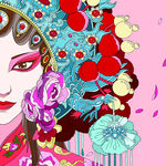 京剧花旦人物