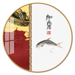 中国风鱼图图片