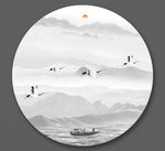 抽象山水