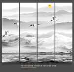 山水画 水墨山水画 意境山水画