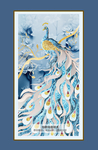 孔雀 蝴蝶 玉兰 玉兰花 花鸟