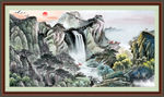 山水风景图