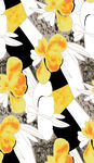 抽象花朵服装