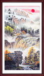 山水画国画山水画