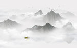 中式山水画