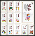校园文化 校园文化展板