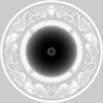 蝙蝠五福临门烟灰缸