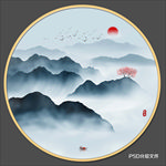 山水画