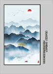 玄关山水画