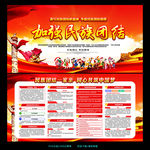 民族团结 民族团结文化墙