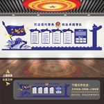 警察文化墙 公安文化墙