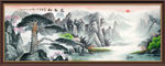 山水画 水墨山水画 意境山水画