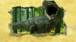3D恐龙背景墙