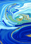 装饰画 流体画 高清文件