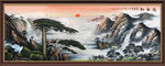 山水画水墨山水画意境山水画