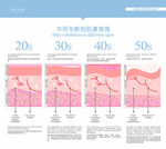 不同年龄的皮肤