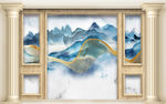 新中式背景墙