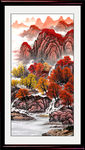 山水画水墨山水画 意境山水画