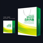 绿色手提袋