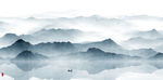 水墨山水画