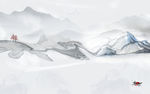 意境新爆款山水画 tif分层