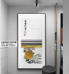 墨竹 竹子 竹子装饰画 金色竹