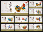 火锅文化展板