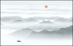 新中式山水画