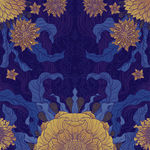 高端奢华花卉底纹