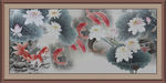 国画荷花
