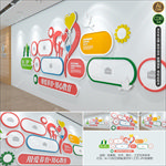 多彩校园文化墙