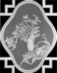 菊花灰度图