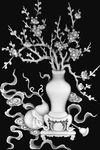 梅花灰度图