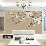 工笔画 水墨花鸟图