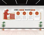 四有老师文化墙