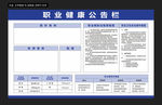 职业健康公告栏