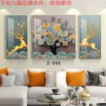 麋鹿晶瓷画
