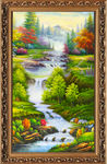 山水油画
