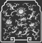 花灰度图